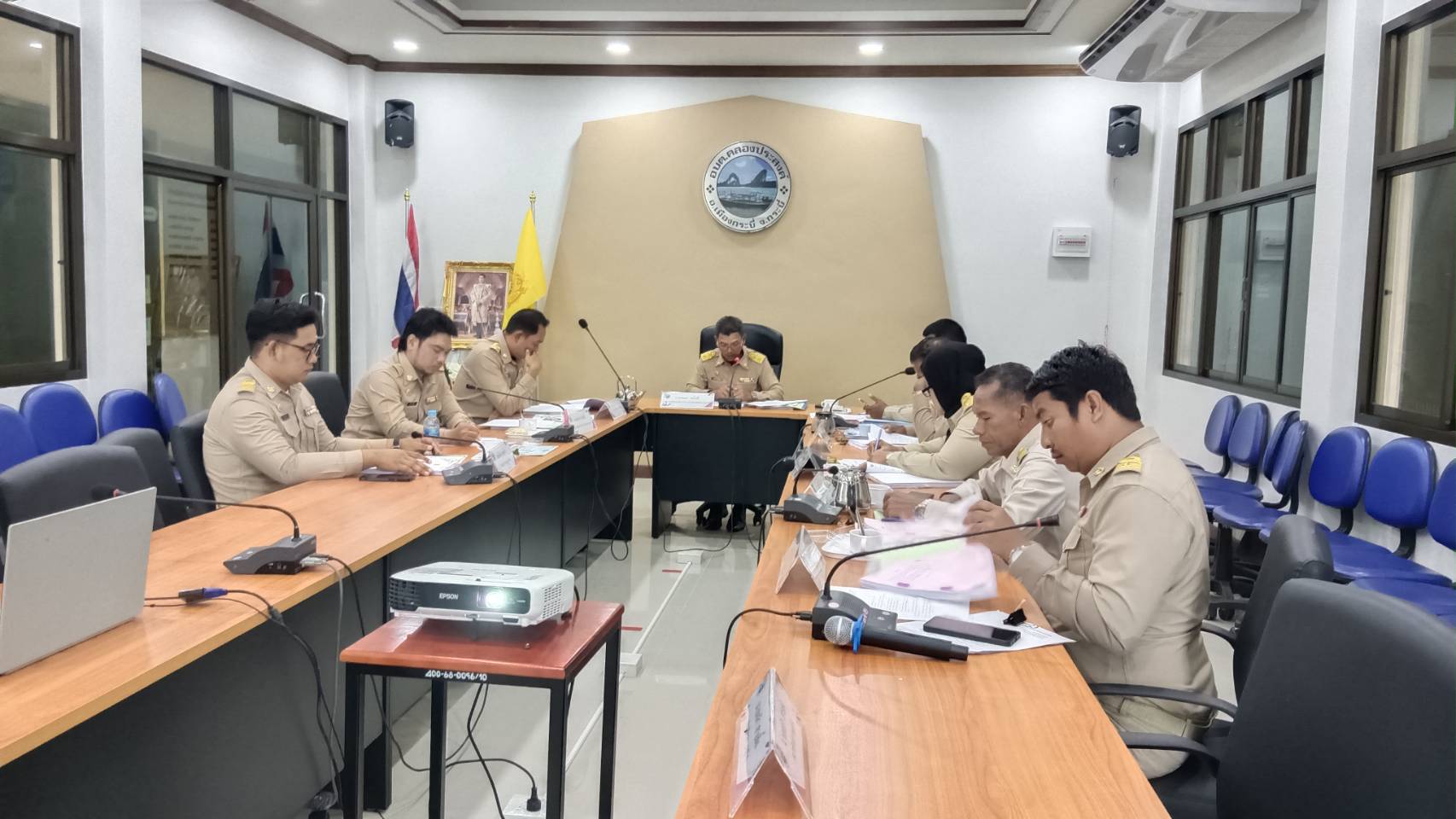ประชุมสภาองค์การบริหารส่วนตำบลคลองประสงค์ สมัยสามัญ สมัยที่ 2 ประจำปี พ.ศ. 2568