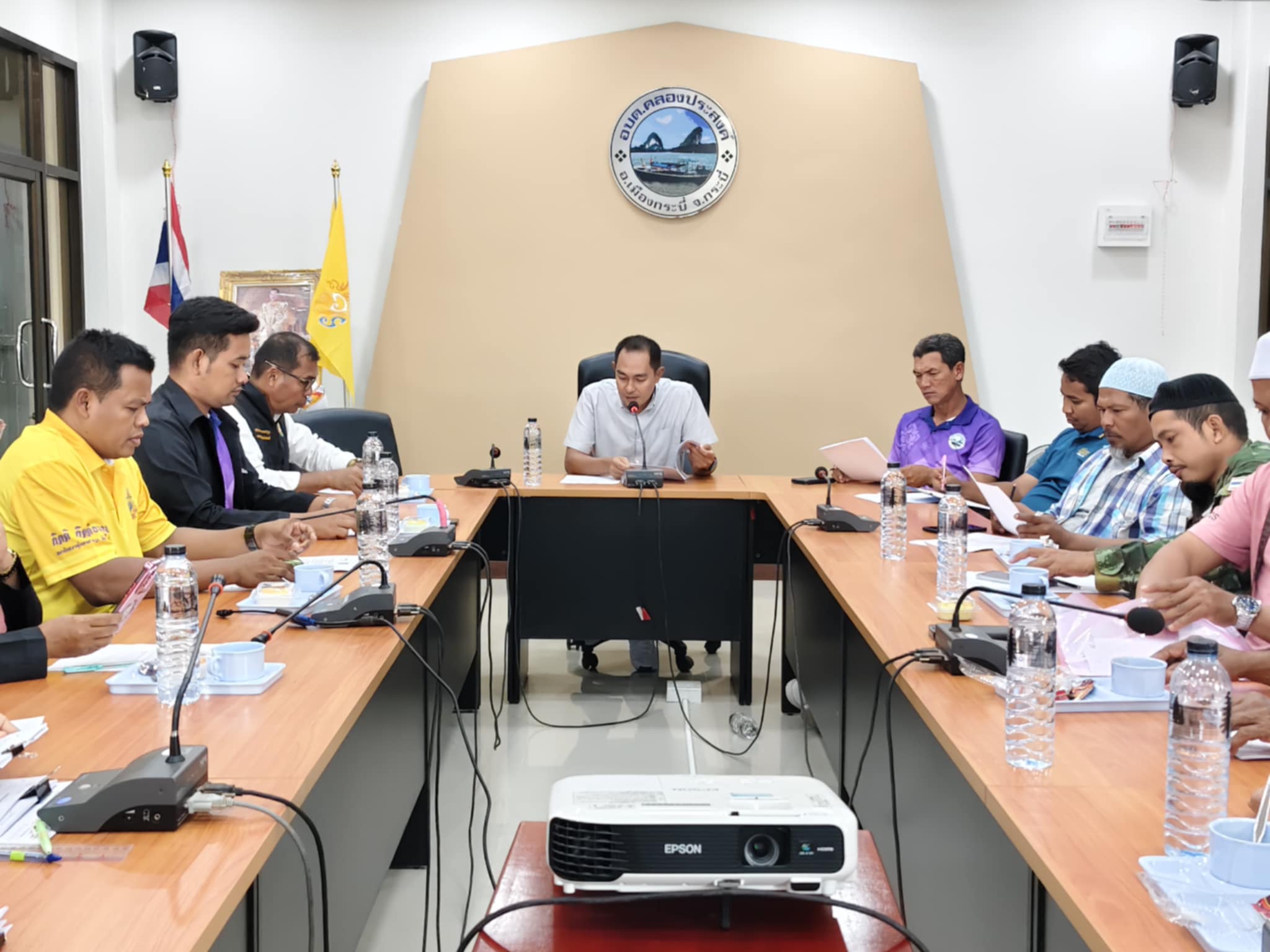 เข้าร่วมประชุมโครงการจัดการศึกษาและอบรมจริยธรรมคุณธรรมศาสนาอิสลามประจำมัสยิดในเขตตำบลคลองประสงค์ 2568