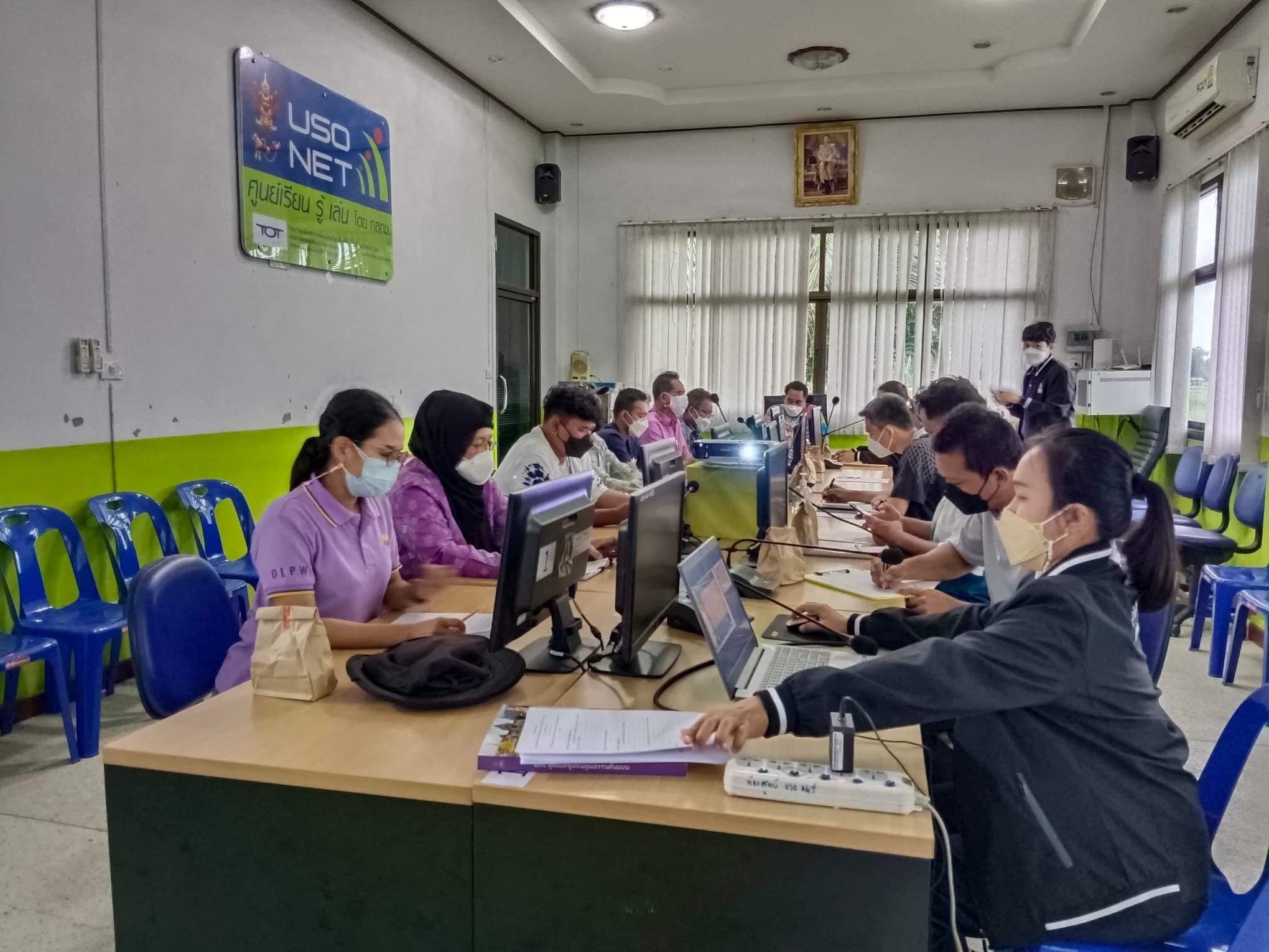 เข้าร่วมประชุมหารือในการกำหนดโครงการส่งเสริมพัฒนาศักยภาพ และความพร้อมชุมชนคุณธรรมฯ 